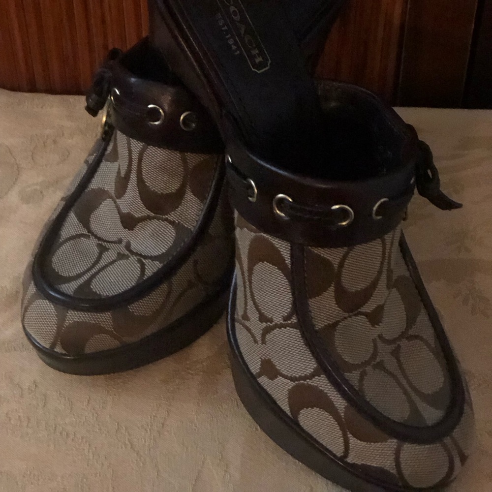 Coach brown mules - Picture 2 of 5